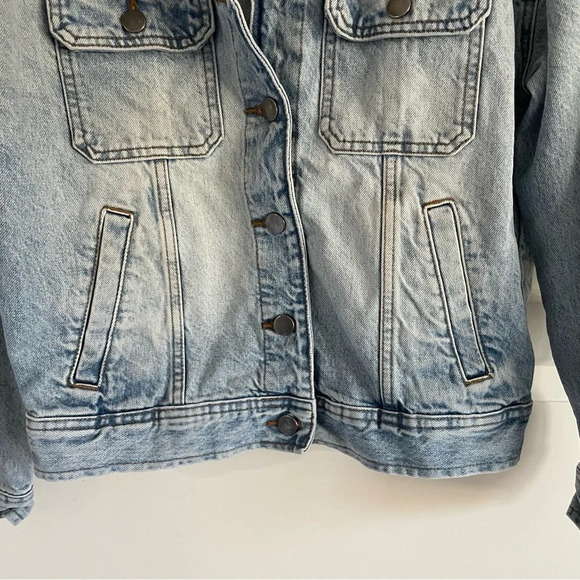 Something Navy Jean jacket 11600 - Picture 6 of 12